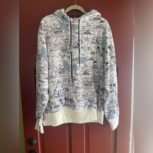 NWT Solana Hills Oversized 100% cotton heavy duty reverse weave hoodie